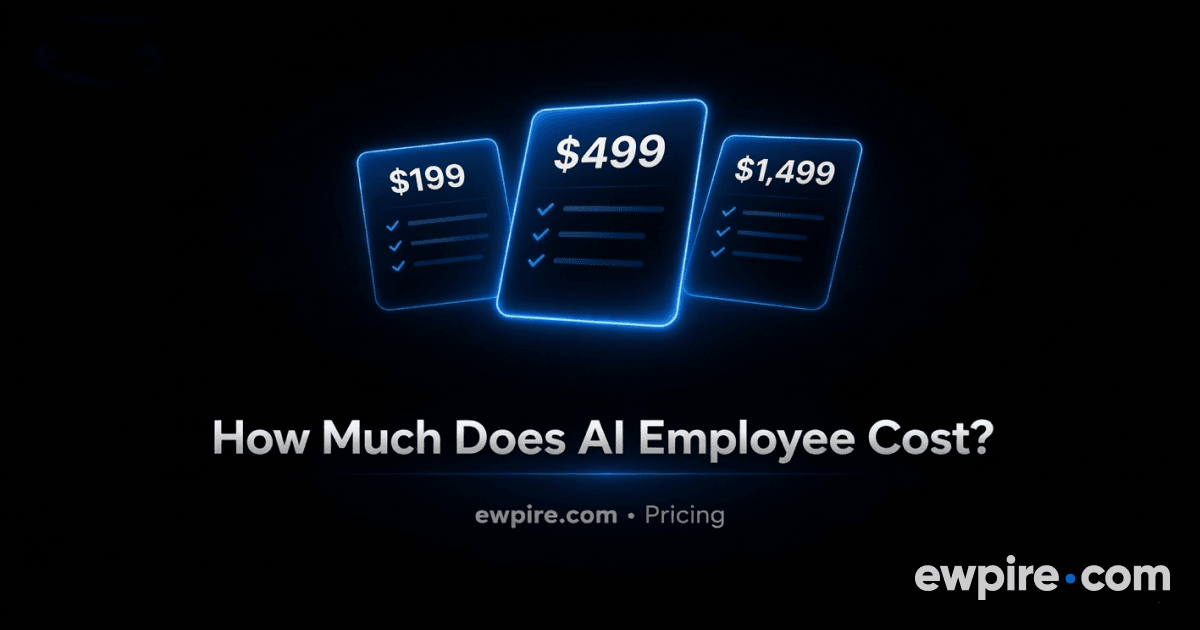 How Much Does an AI Employee Cost?